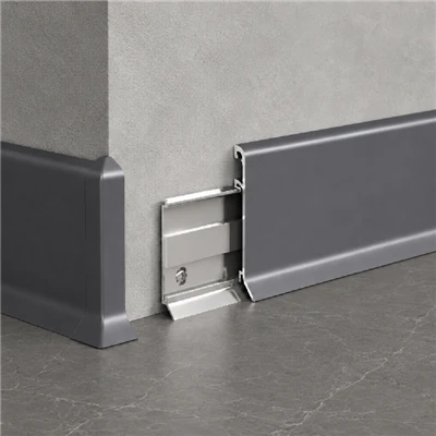 Plinthe murale en aluminium