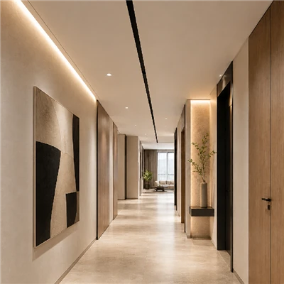 Plinthe de plafond en aluminium
