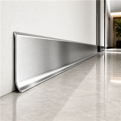 Plinthe de sol en aluminium
