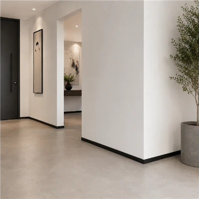 Moulure de base en acier inoxydable